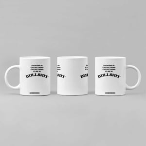 Dancing Is Everything Else Is Bullshit Coffee Mug Funny Disco Styles TS11