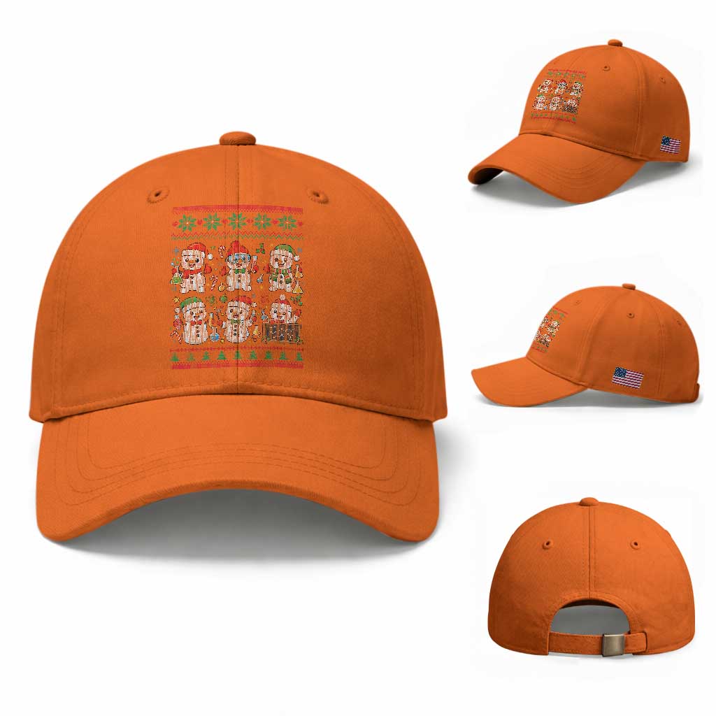 Chemistry Science Snowman Baseball Cap Laboratory Teacher Christmas Gift TS12