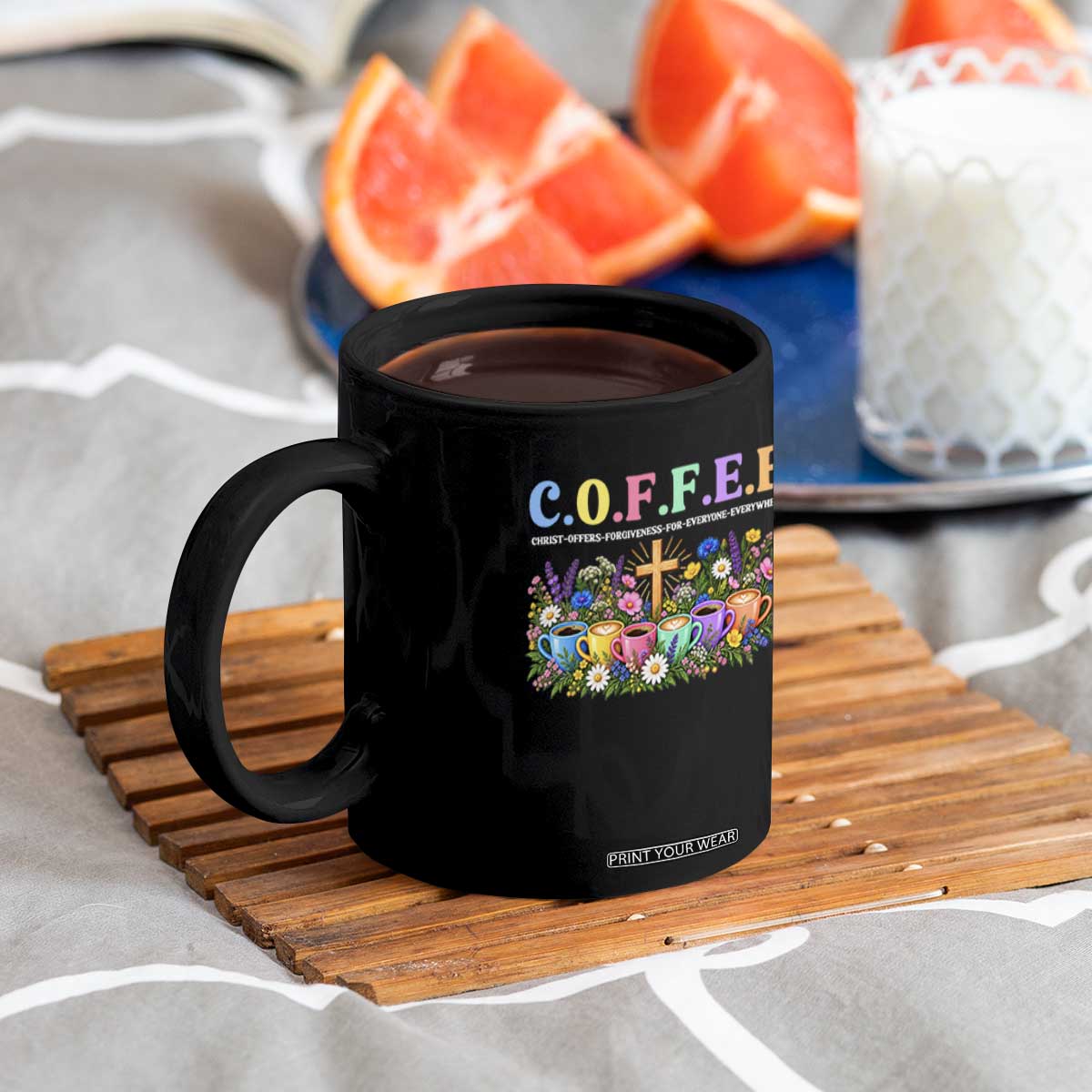 Coffee Christian Christ Offers Forgiveness For Everyone Everywhere Coffee Mug TS10