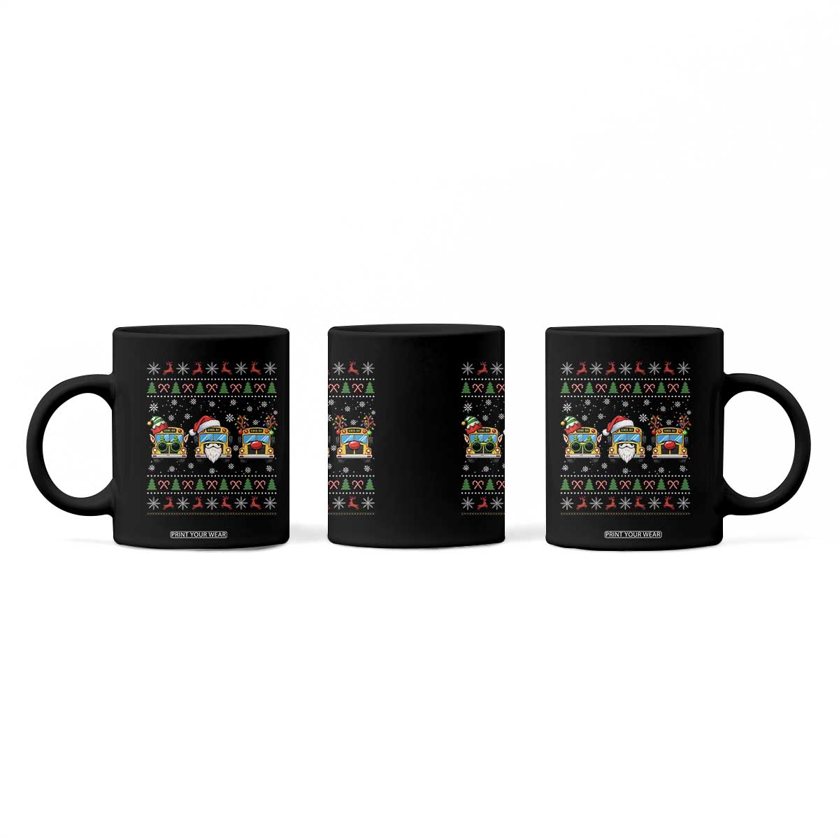 School Bus Christmas Appreciation Coffee Mug Transportation Staff Holiday Gift TS12