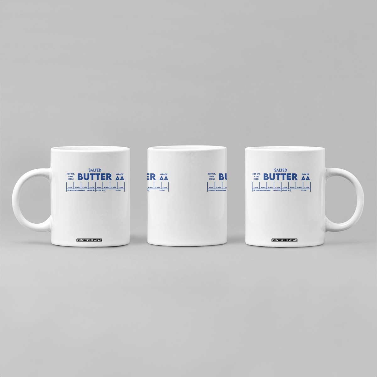 Smooth Salted Butter Funny Baker Halloween Simple Costume Coffee Mug TS11
