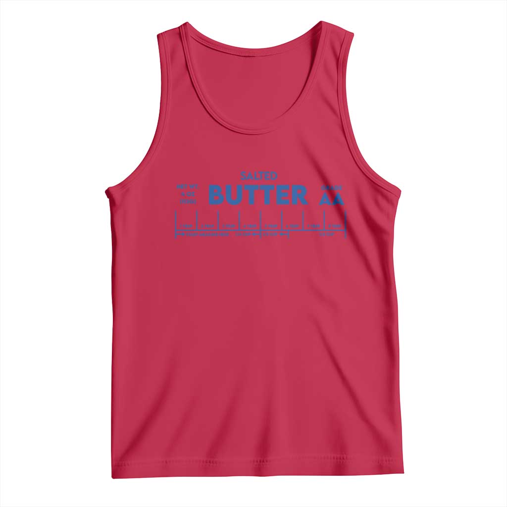 Smooth Salted Butter Funny Baker Halloween Simple Costume Tank Top TS11